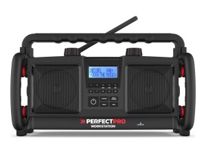 PerfectPro DAB+ Radio Workstation Schwarz - Tuner