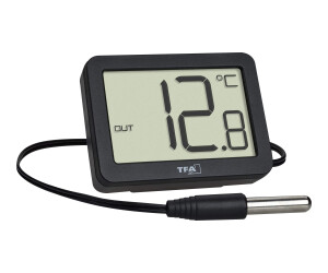 TFA Thermometer - digital - Schwarz