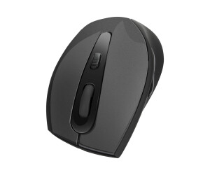 SPEEDLINK AXON Desktop Mouse SL-630004-BK - Maus - optisch - 5 Tasten - kabellos - kabelloser Empfänger (USB)