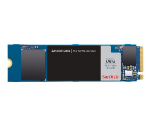 SanDisk Ultra 3D - SSD - 2 TB - intern - M.2 2280 - PCIe 3.0 x4 (NVMe)