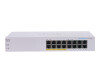 Cisco Business 110 Series 110-16pp - Switch - Unmanaged - 8 x 10/100/1000 (POE)