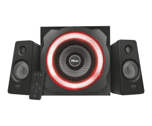 Trust GXT 629 Tytan - Lautsprechersystem - für PC - 2.1-Kanal - 60 Watt (Gesamt)