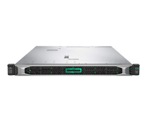 HPE Proliant DL360 Gen10 - Server - Rack Montage - 1U - Two -route - 1 x Xeon Silver 4208 / 2.1 GHz - RAM 32 GB - SATA / SAS - Hot -Swap 6.4 cm (2.5 ")
