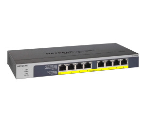 Netgear GS108PP - Switch - 8 x 10/100/1000 (POE+)