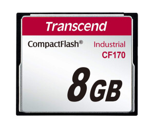 Transcend Industrial - Flash memory card - 8 GB