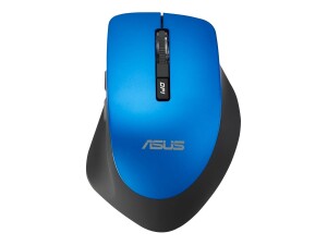 ASUS WT425 - Maus - Für Rechtshänder - optisch - 6 Tasten - kabellos - 2.4 GHz - kabelloser Empfänger (USB)