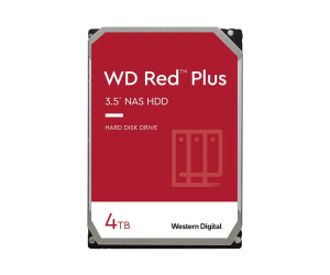 WD Red Plus WD40EFPX - hard disk - 4 TB - Intern - 3.5...