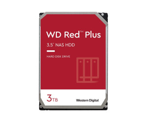 WD Red Plus WD30FPX - hard drive - 3 TB - Intern - 3.5...