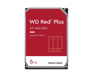 WD Red Plus WD60EFPX - hard drive - 6 TB - Intern - 3.5...