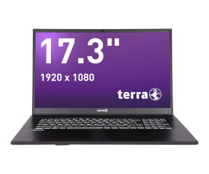TERRA Mobile 1716A - Intel Pentium Gold 6405U / 2.4 GHz - Win 11 Home - UHD Graphics - 8 GB RAM - 256 GB SSD - DVD-Writer - 43.9 cm (17.3")