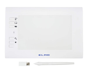 ELMO CRA -2 - digitizer - 20.32 x 12.7 cm - wireless, wired - 2.4 GHz - Wireless receiver (USB)