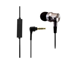 V7 HA111-3EB - Ohrhörer mit Mikrofon - im Ohr