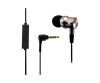 V7 HA111-3EB - Ohrhörer mit Mikrofon - im Ohr
