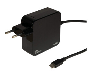 Inter -Tech PD -2065 - power supply - 65 watts - 3.25 A - PD 3.0 (24 pin USB -C)