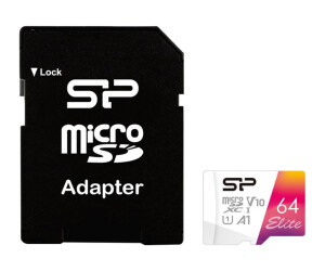 Silicon Power Elite-Flash memory card (Microsdxc-A-SD...