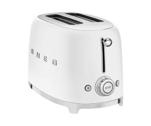 SMEG 50s Style TSF01WHMEU - Toaster - 2 Scheibe