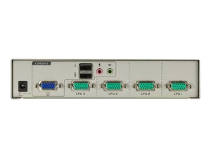 ATEN CS74U - KVM-Switch - 4 x KVM port(s) - 1 lokaler...