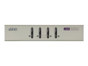 ATEN CS74U - KVM-Switch - 4 x KVM port(s) - 1 lokaler...