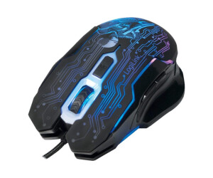 Logilink Gaming - Mouse - Visually - 6 keys - wired