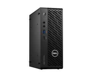 Dell Precision 3260 Compact - USFF - 1 x Core i7 12700 / 2.1 GHz - vPro - RAM 16 GB - SSD 512 GB - NVMe, Class 40 - T1000 - GigE - Win 10 Pro 64-Bit (mit Win 11 Pro Lizenz)