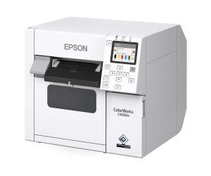 EPSON COLORWORKS CW -C4000E (MK) - label printer - color - ink beam - roll (10.2 cm)