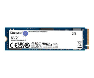 Kingston NV2 - SSD - 2 TB - intern - M.2 2280 - PCIe 4.0...