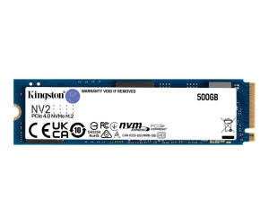 Kingston NV2 - SSD - 500 GB - intern - M.2 2280 - PCIe...