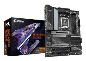 Gigabyte AORUS X670 ELITE AX - 1.0 - Motherboard - ATX - Socket AM5 - AMD X670 Chipsatz - USB 3.2 Gen 1, USB 3.2 Gen 2, USB-C Gen 2x2 - 2.5 Gigabit LAN, Wi-Fi 6, Bluetooth - Onboard-Grafik (CPU erforderlich)