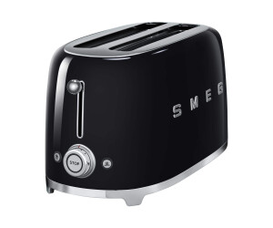 SMEG 50s Style TSF02BLEU - Toaster - 4 Scheibe
