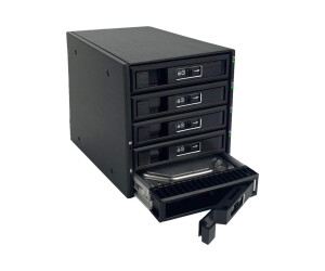 Fantec BP -T3151-12G/6G - housing for storage drives with...