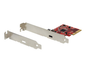StarTech.com 1-Port USB-C PCIe Adapter - USB-C SuperSpeed 20 Gbit/s PCI Express 3.0 x4 Host Controller Karte - Win/Linux/macOS (PEXUSB321C)