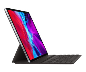 Apple Smart - Tastatur und Foliohülle - Apple Smart connector - QWERTY - International Englisch - für 12.9-inch iPad Pro (3. Generation, 4. Generation, 5. Generation, 6. Generation)