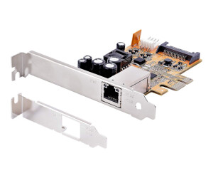 Startech.com 1 Port 2.5GBPS PoE Network Card, PCIe Ethernet Card W/RJ45 Port, 30W 802.3at Poe Nic for Desktops/Server, Network PoE LAN adapter W/Low-Profile Bracket Included-NBASE-T, Windows/Linux Support ( ST1000PEPSE)
