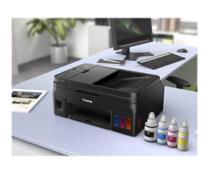 Canon Pixma G4511 - Multifunction printer - Color - inkjet - Refillable - A4 (210 x 297 mm)