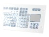 GETT TKS-105c-TOUCH-FP-4HE - Tastatur - mit Touchpad