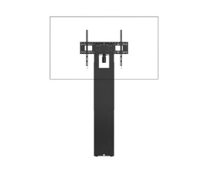 Vision fastening kit (2 wall brackets, vesa bracket, floor stand, extra strong) - motorized - for flat screen - steel - Matt black - screen size: Up to 248.9cm (up to 98 ")