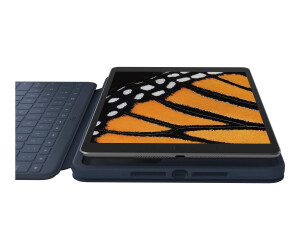 Logitech Rugged Combo 3 Touch for Education - keyboard and folio hop - with Trackpad - Apple Smart Connector - Qwerty - Pan -Nordic - For educational institutions - for Apple 10.2 -inch iPad (7th generation, 8th generation, 9th generation)