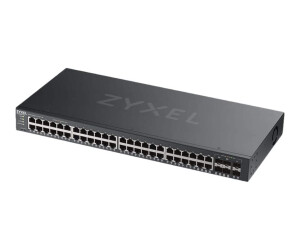 Zyxel GS2220-50 - Switch - Managed - 44 x 10/100/1000 + 4 x combi gigabit -SFP + 2 x gigabit SFP