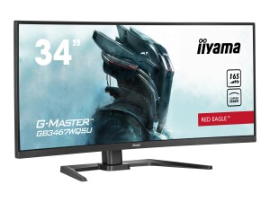 Iiyama G-MASTER Red Eagle GB3467WQSU-B5 - LED-Monitor - gebogen - 86.4 cm (34")