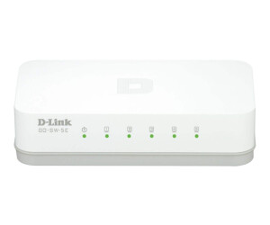 D-Link Dlinkgo 5-Port Fast Ethernet Easy Desktop Switch...