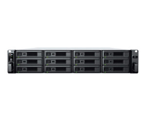 Synology SA6400 - NAS server - 12 shafts - rack
