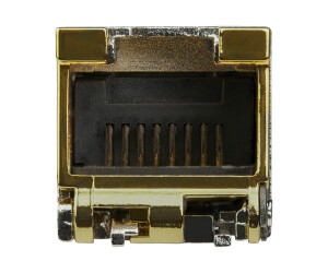 StarTech.com GLCTEST SFP Transceiver Modul (1000BASE-T, Kupfer, Cisco GLC-TE-kompatibles SFP-Modul, RJ45 Mini-GBIC)