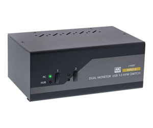 Inline 62652i-KVM/Audio/USB Switch-2 x KVM/Audio/USB