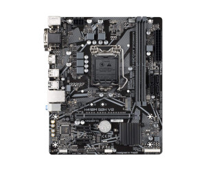 Gigabyte H410M S2H V2 - 1.0 - Motherboard - Micro ATX - LGA1200 socker - H410 chipset - USB 3.2 Gen 1 - Gigabit LAN - Onboard graphic (CPU required)