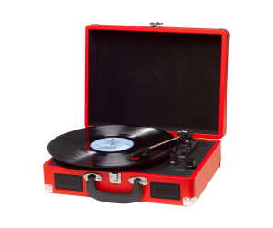 Inter Sales Denver VPL -1220 - turntable 1 watts - red