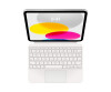 Apple Magic Keyboard Folio - keyboard and folio hop - with Trackpad - Apple Smart Connector - Qwerty - International English - for iPad Wi -Fi (10th generation)