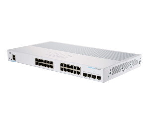 Cisco Business 250 Series CBS250-24PP-4G - Switch - L3 -...