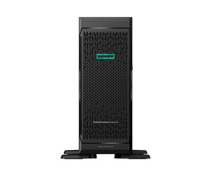 HPE Proliant ML350 Gen10 Base - Server - Tower - 4U - Two -travel - 1 x Xeon Silver 4208 / 2.1 GHz - RAM 16 GB - SAS - Hot -Swap 8.9 cm (3.5 ")