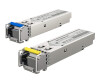 Ubiquiti SFP (Mini -GBIC) -Transceiver module - GIGE - 1000BASE BIDI - LC Single mode - up to 3 km - 1310 Nm / 1550 Nm (pack with 2)