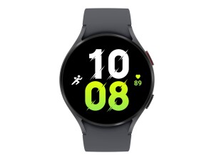 Samsung Galaxy Watch5 - 44 mm - Carbon-Schwarz - intelligente Uhr mit Sportband - Anzeige 3.46 cm (1.4")
